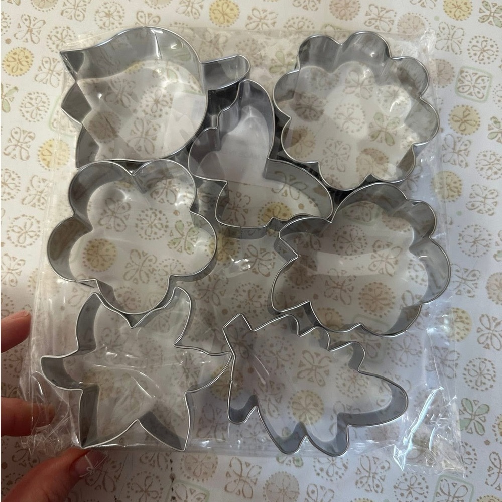 Silver Cookie Cutter Set